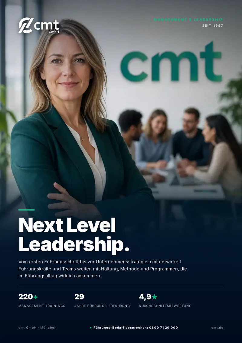 Cover: Next Level Leadership: das Management-Programm
