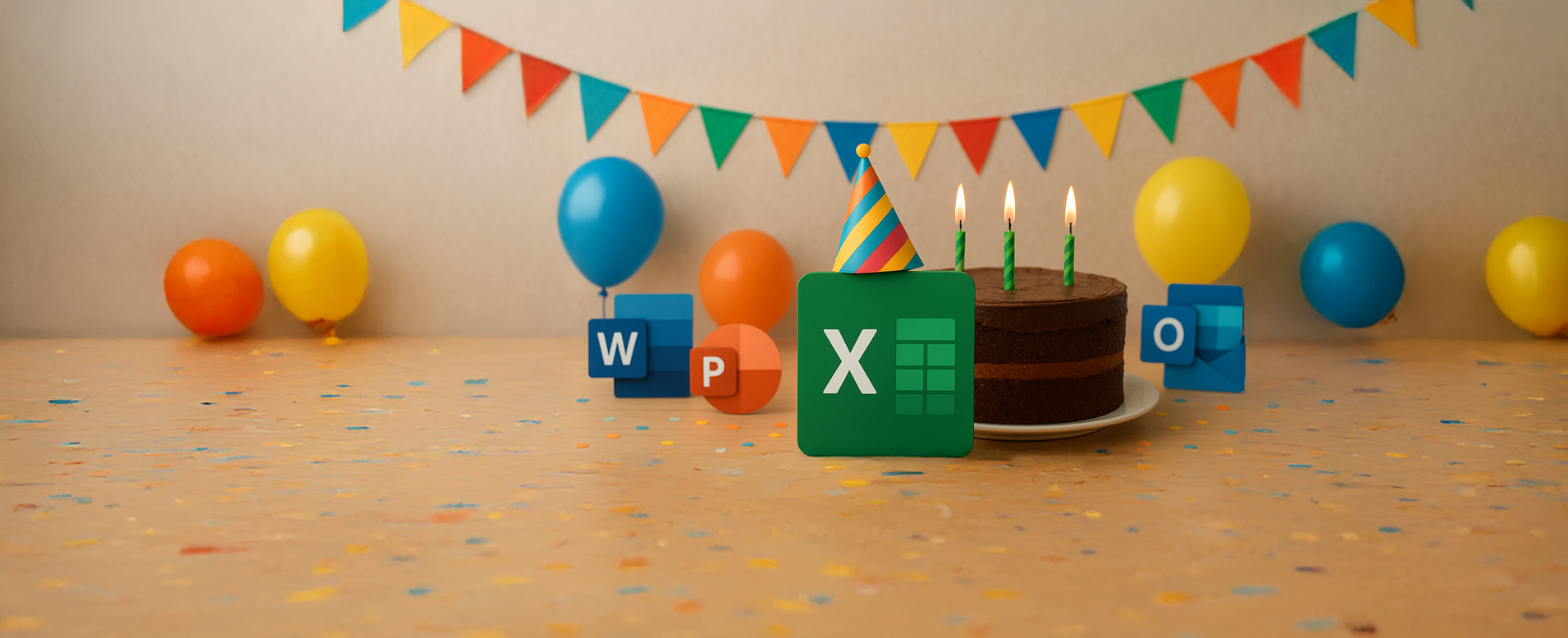 Excel hat Geburtstag – Alles Gute zum 40. - cmt IT-Trainings GmbH